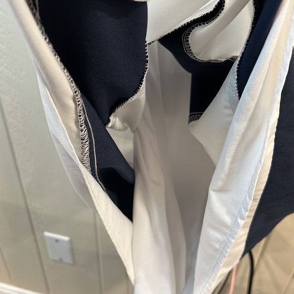 Dressbarn Navy and White Dress great for summer - Picture 5 of 8